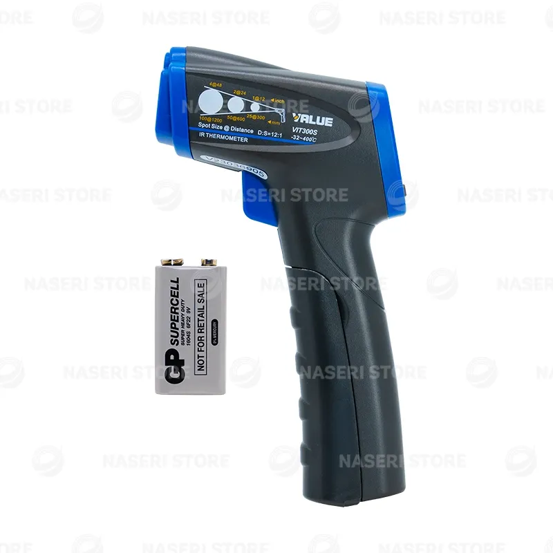 بررسی و خرید ترمومتر لیزری  (والو)  - فروشگاه ناصری