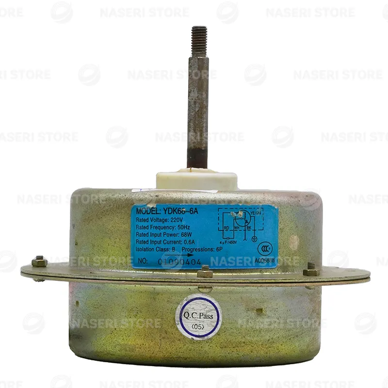 موتور فن کندانسور کولر گازی AC - کد 11 (استوک)