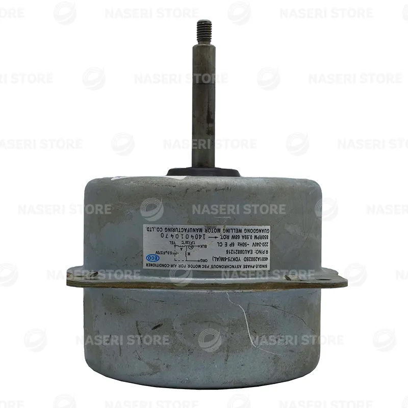موتور فن کندانسور کولر گازی AC - کد 14 (استوک)