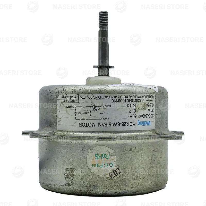 موتور فن کندانسور کولر گازی AC - کد 20 (استوک)