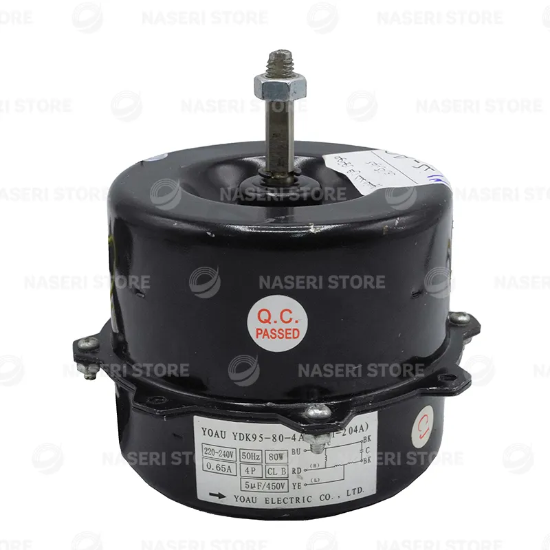 موتور فن کندانسور کولر گازی AC - کد 21 (استوک)