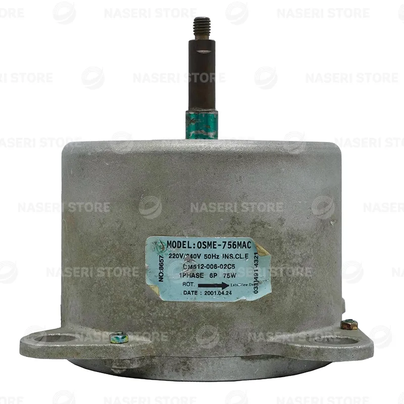 موتور فن کندانسور کولر گازی AC - کد 36 (استوک)