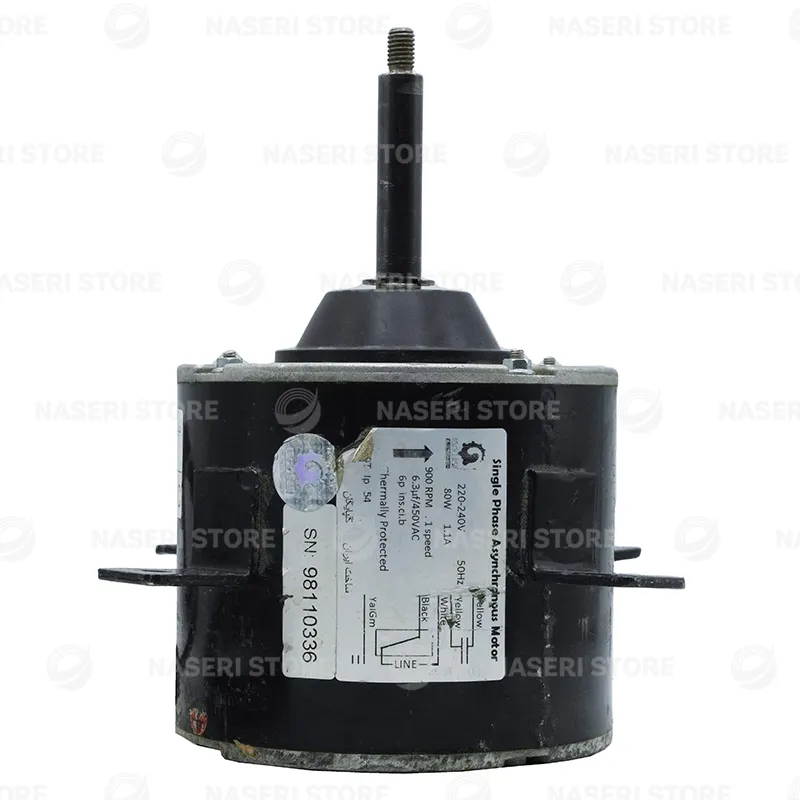 موتور فن کندانسور کولر گازی AC - کد 49 (استوک)
