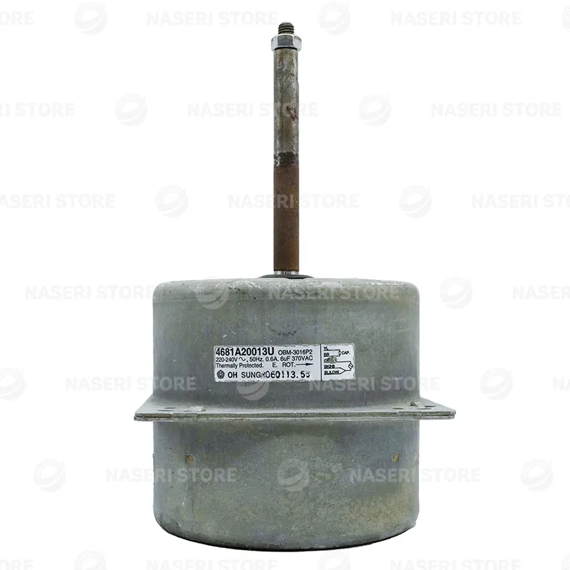 موتور فن کندانسور کولر گازی AC - کد 55 (استوک)