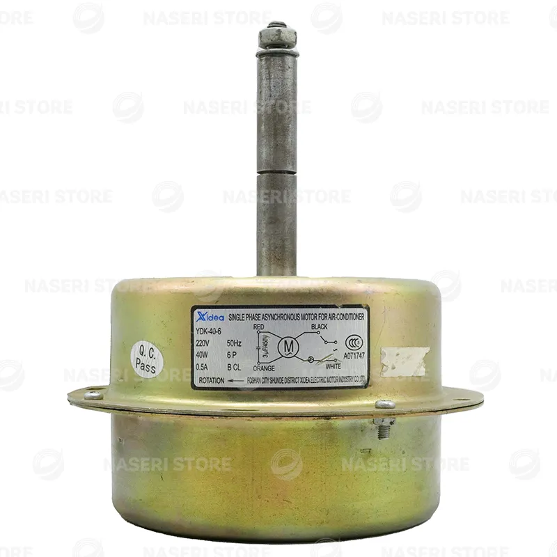 موتور فن کندانسور کولر گازی AC - کد 60 (استوک)