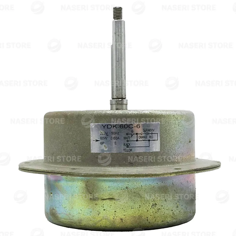 موتور فن کندانسور کولر گازی AC - کد 61 (استوک)