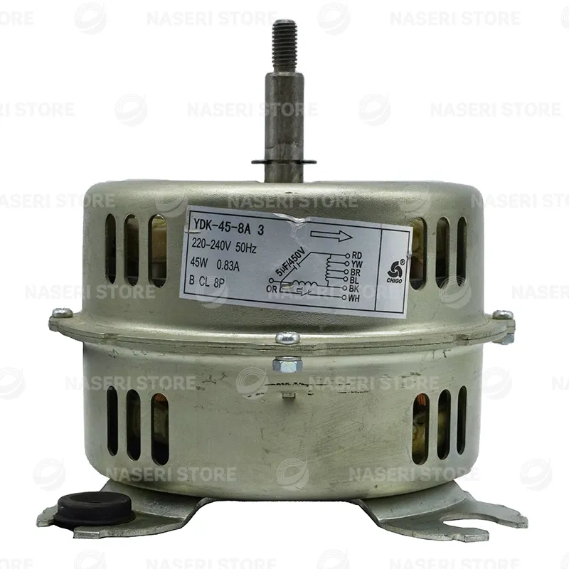 موتور فن کندانسور کولر گازی AC - کد 62 (استوک)
