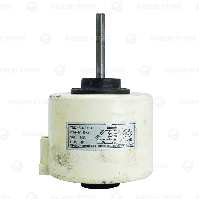 موتور فن پنل کولر گازی AC - کد 13 (استوک)