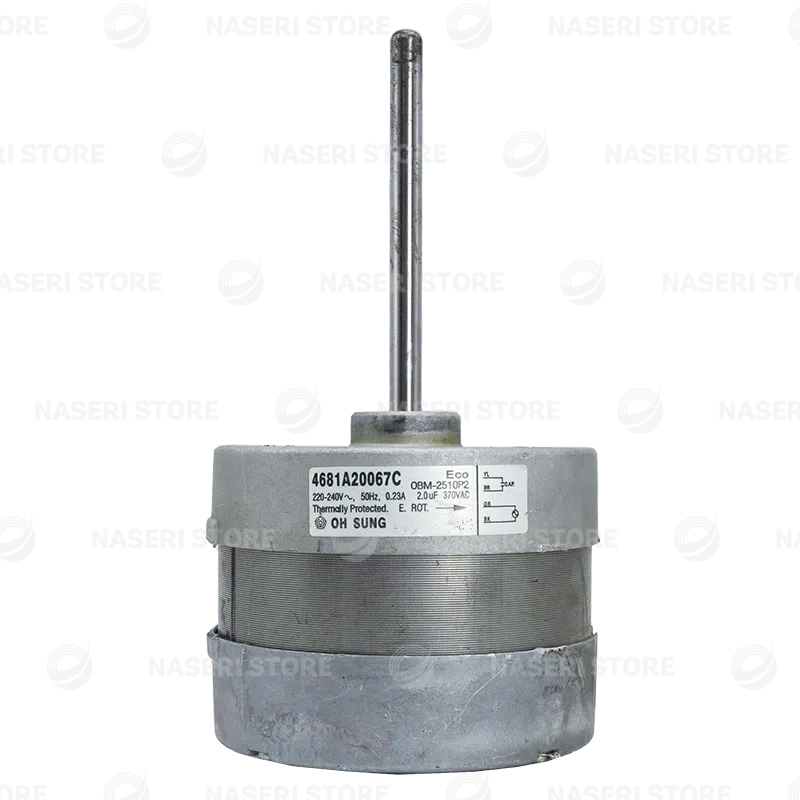 موتور فن پنل کولر گازی AC - کد 26 (استوک)