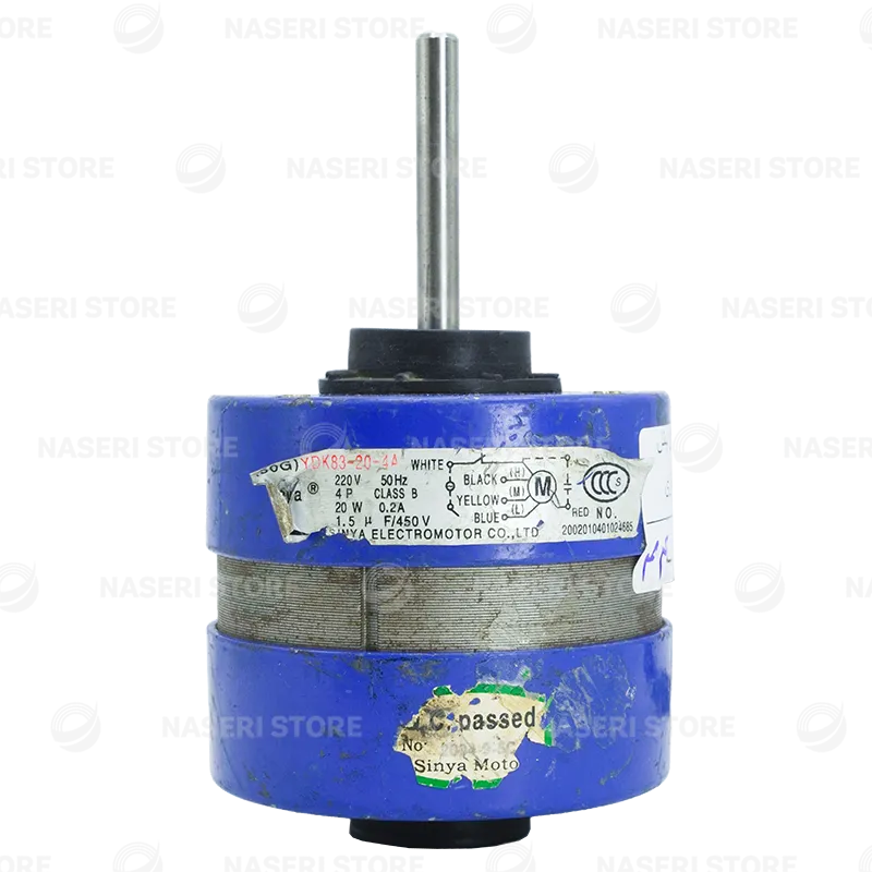 موتور فن پنل کولر گازی AC - کد 44 (استوک)