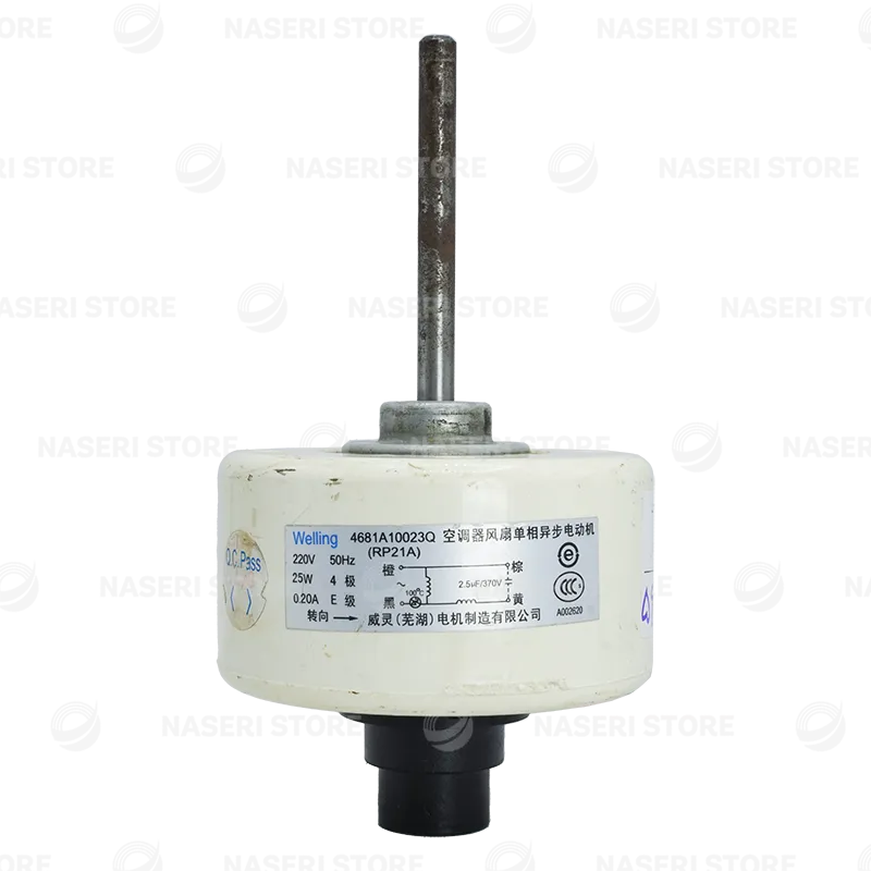 موتور فن پنل کولر گازی AC - کد 56 (استوک)
