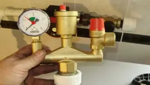 علت افت فشار پکیج