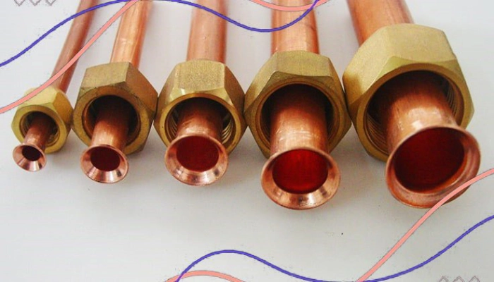 جدول سایز لوله مسی / جدول وزن لوله مسی/ محاسبه سایز لوله مسی/ فرمول محاسبه وزن لوله مسی